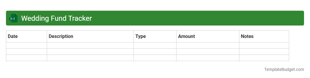 Wedding Fund Tracker