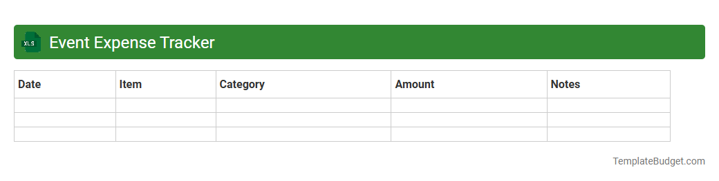 Event Expense Tracker